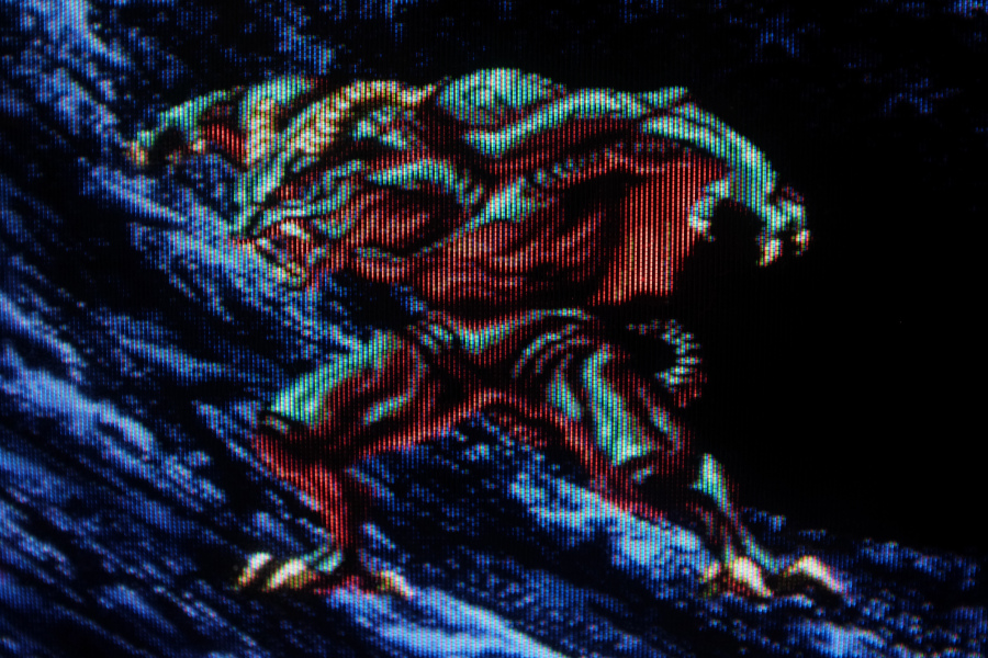 Dracula’s true-form in Castlevania: Symphony of the Night (PS1)
